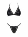 Obsessive - Punta Negra 2 pcs Set - Black - S photo-8