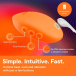 We-Vibe - Temp 可调节冷热感按摩器 - 橘红色 照片-10