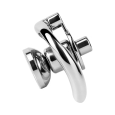 FAAK - Coin Chastity Cage 45mm w Catheter photo