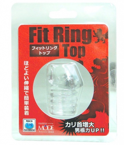Mode Design - Fit Ring - Top - Clear photo