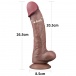 Lovetoy - 10.5'' Dual Layered Realistic Cock photo-20