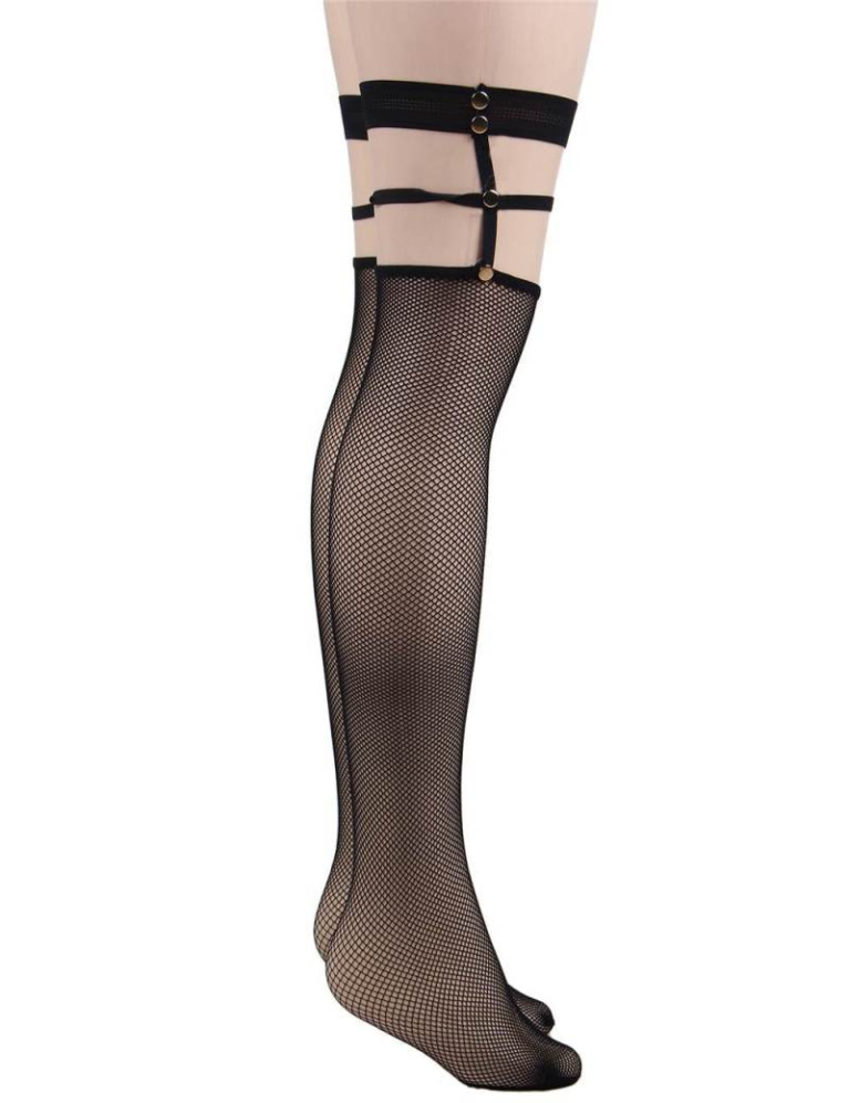 Ohyeah - Fence Net Stocking - Black photo
