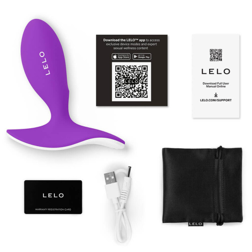 Lelo - Surfer Originals APP Prostate Massager - Purple photo