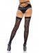 Leg Avenue - Liv Bow Backseam Stockings - Black photo