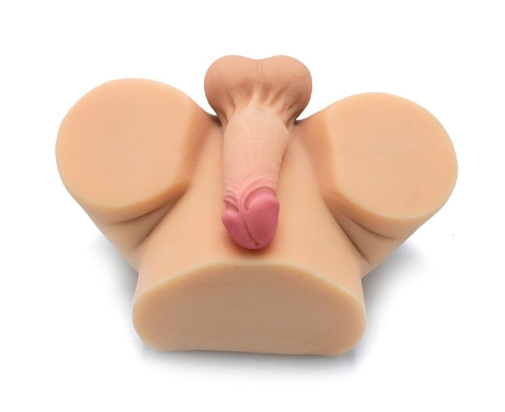 Kiotos - NR17 仿真雙性人自慰器 連假陽具 - 肉色 照片