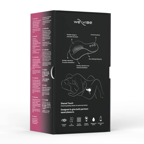 We-Vibe - Shared Touch Vibrator - Black photo