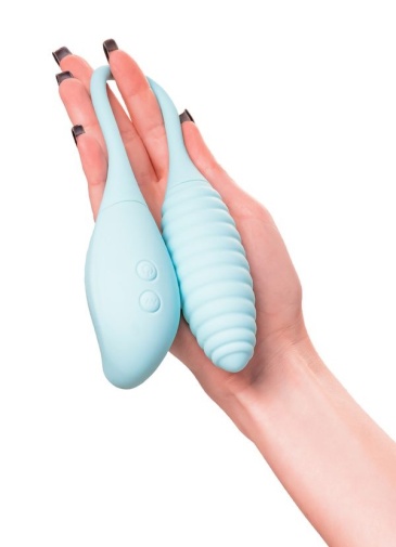 JOS - Roow Air-Pulse Vibro Egg - Blue photo