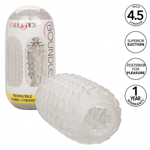 CEN - Boundless Reversible Nubby Stroker - Clear photo