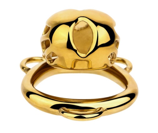 FAAK - Chastity Cage 184 w Belt & Plug - Gold 照片