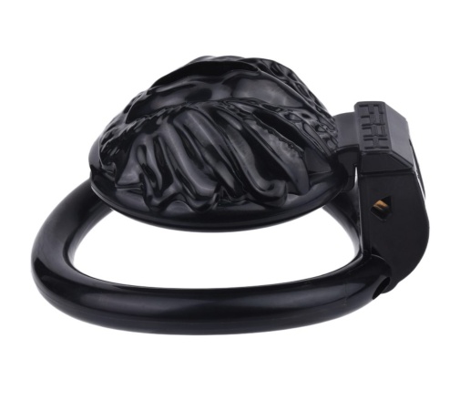 FAAK - Resin Pussy Chastity Cage - Black 照片