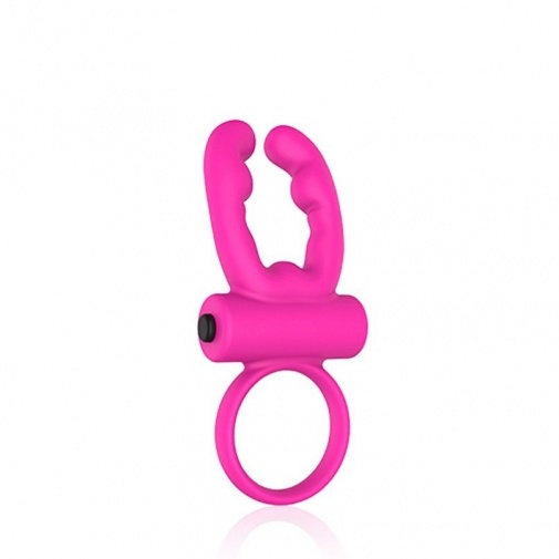 FT- Ares Vibrating Cock Ring - Pink photo
