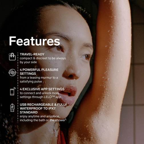 Lelo - Ako Originals APP Clitoral Vibrator - Soft Pink 照片