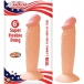 Nasstoys - American Whoppers 6" 仿真假陽具帶吸盤底座 - 肉色 照片-5