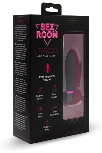 Dreamtoys - Sex Room Vibe Set - Black photo