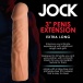Jock - 3" 超长阴茎套 - 肉色 照片-5
