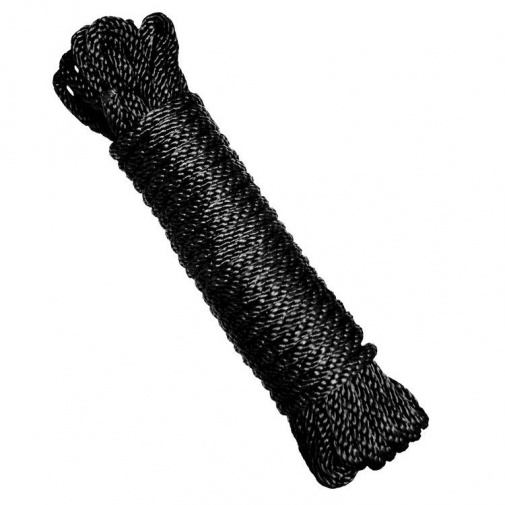 Strict - 捆绑专用尼龙绳30英尺 - 黑色 照片