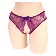 NPG - D049 Crotchless Panties - Purple photo