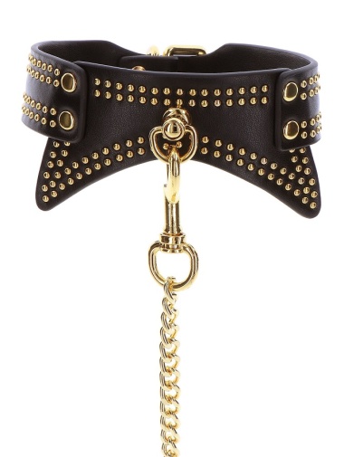 Taboom - Vogue Collar w Leash - Black photo