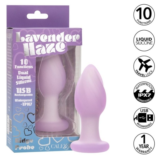 CEN - Lavender Haze Ridge Vibro Plug - Purple 照片