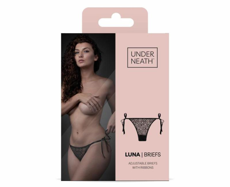 Underneath - Luna Panties - Black photo