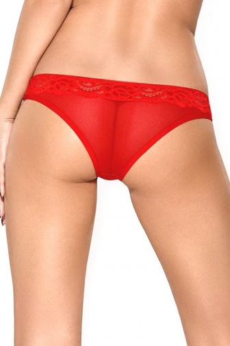 Obsessive - 829-PAN-3 Panties - Red - L/XL photo