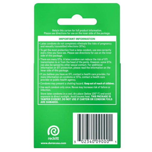 Durex - 熱帶水果味 安全套 3片裝 照片