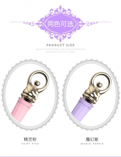 Zalo - Confidence Heating Massager - Fantasy Violet photo