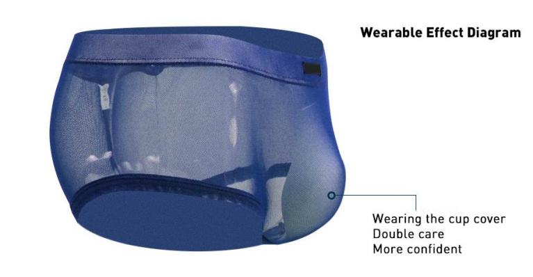 Ohyeah - 男士發泡膠陰部墊 - 黑色 照片