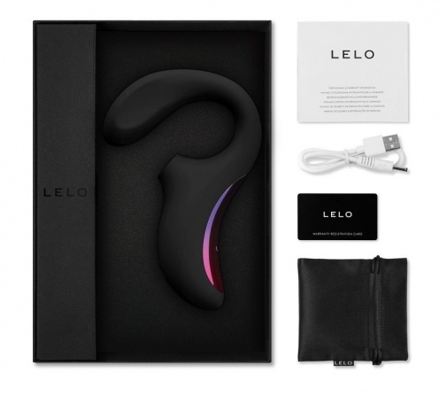 Lelo - Enigma Cruise G点及阴蒂震动器 - 黑色 照片