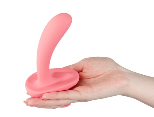 Arosum - Wavy Heating Vibrator - Pink photo