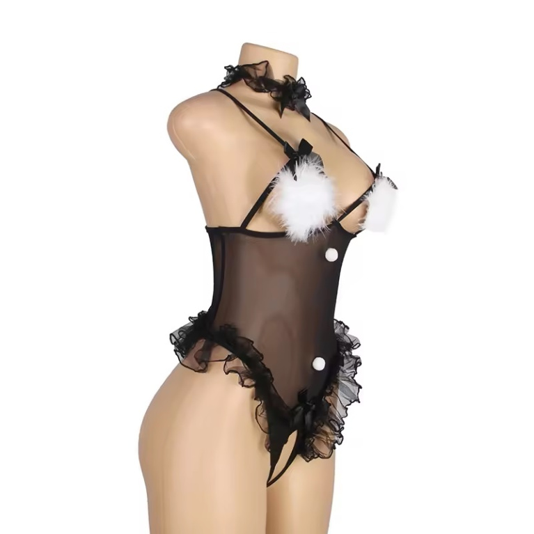 Ohyeah - Sexy Cat Costume - Black - M photo