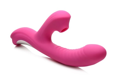 Power Bunnies - Come Hither 43X Rabbit Vibrator - Pink photo