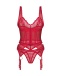 Obsessive - Cupide Desir Corset - Red - L/XL photo-4