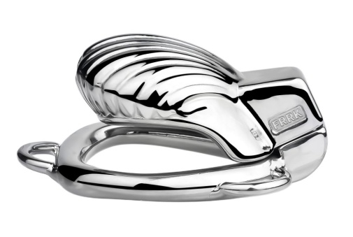 FAAK - Shell Chastity Cage 45mm - Silver 照片
