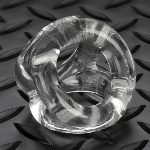 Oxballs - Tri-Sport Cocksling - Clear photo