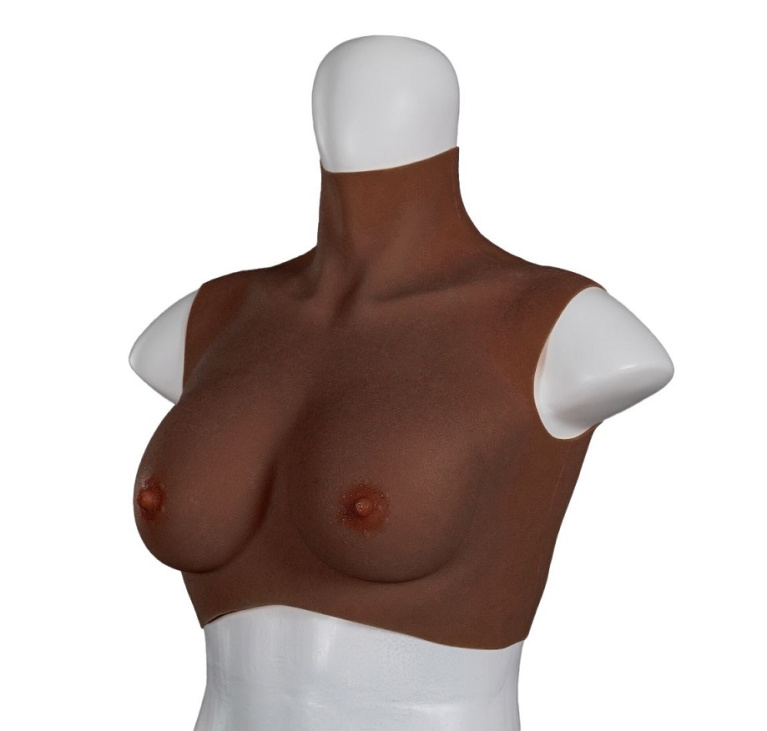 XX-Dreamstoys - Ultra Realistic Breast Form S - Black photo