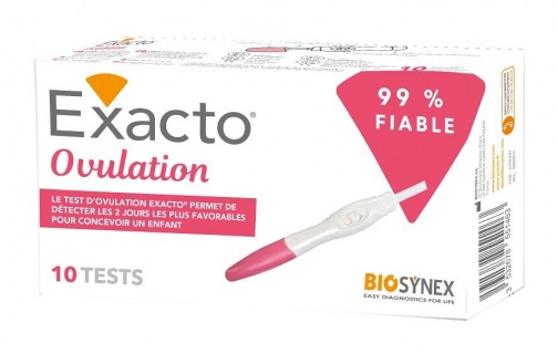 Exacto - Ovulation Test - 10 Test/Box photo