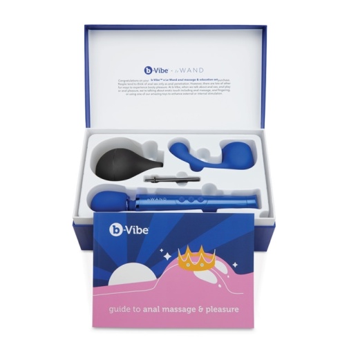 B-Vibe - Anal Massage Kit Set - Blue photo