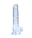 RealRock - 7" Realistic Dildo w Balls - Blue 照片