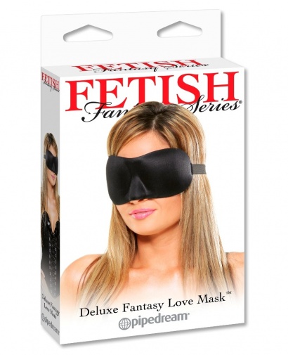 Fetish Fantasy - 豪华爱情眼罩 - 黑色 照片