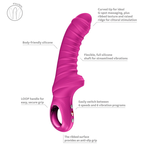 Fun Factory - Tiger 震动棒 - 紫红色 照片