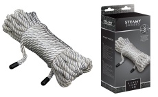 Steamy Shades - Cotton Rope 10m - Silver 照片
