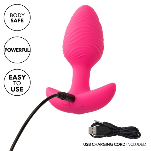 CEN - Cheeky Glow Vibro Plug - Pink 照片