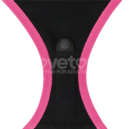 Lovetoy - Slut Vibrating Panties L - Black photo