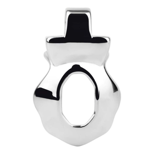 FAAK - Metal Chastity Cage 341 w Belt - Black photo