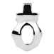 FAAK - Metal Chastity Cage 341 w Belt - Black photo-6