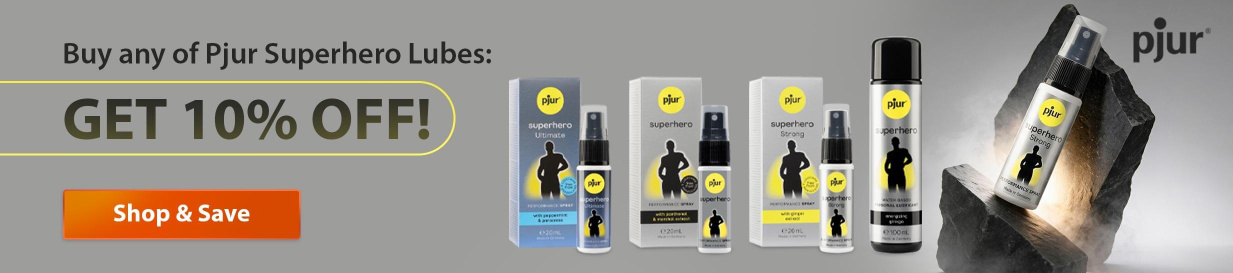 Pjur Superhero 10% off