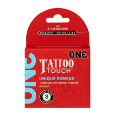 One Condoms - Tattoo Touch Condoms 3's Pack  photo