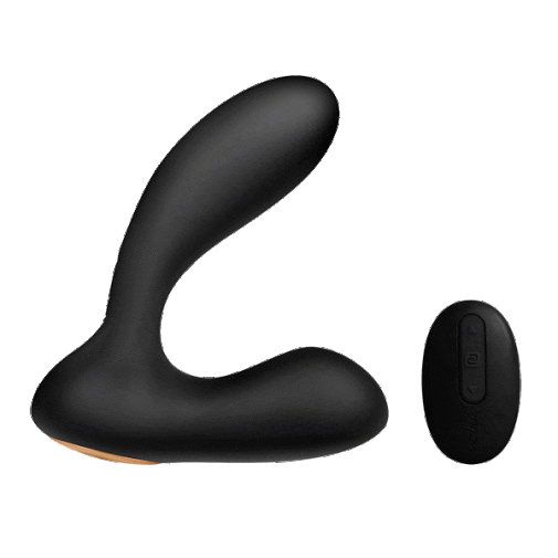 SVAKOM - Vick APP Prostate Perineum Vibrator - Black photo