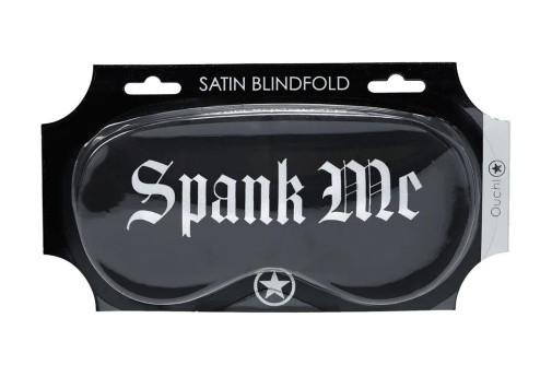 Ouch - Spank Me Eye Mask - Black 照片